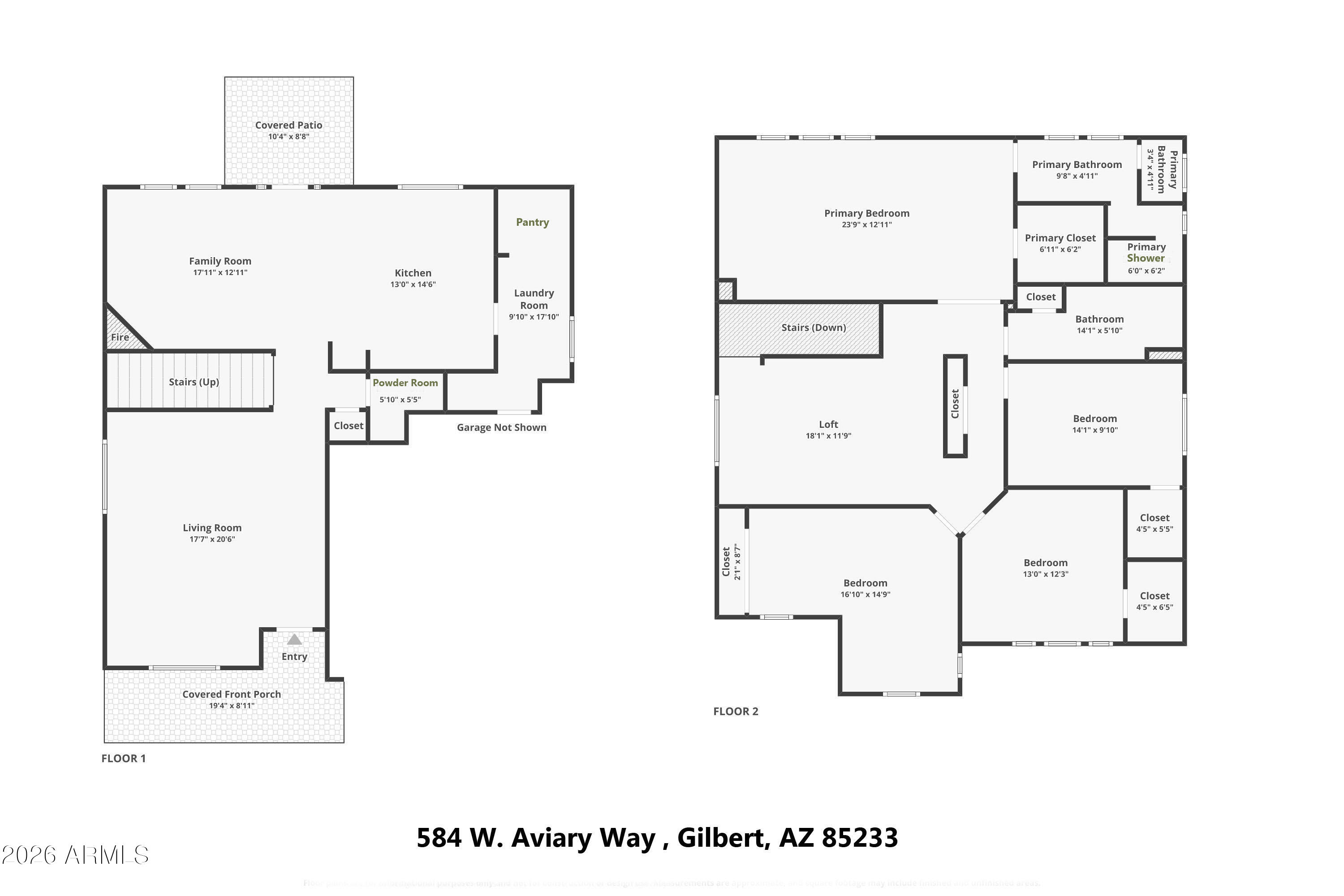 584 W AVIARY Way
