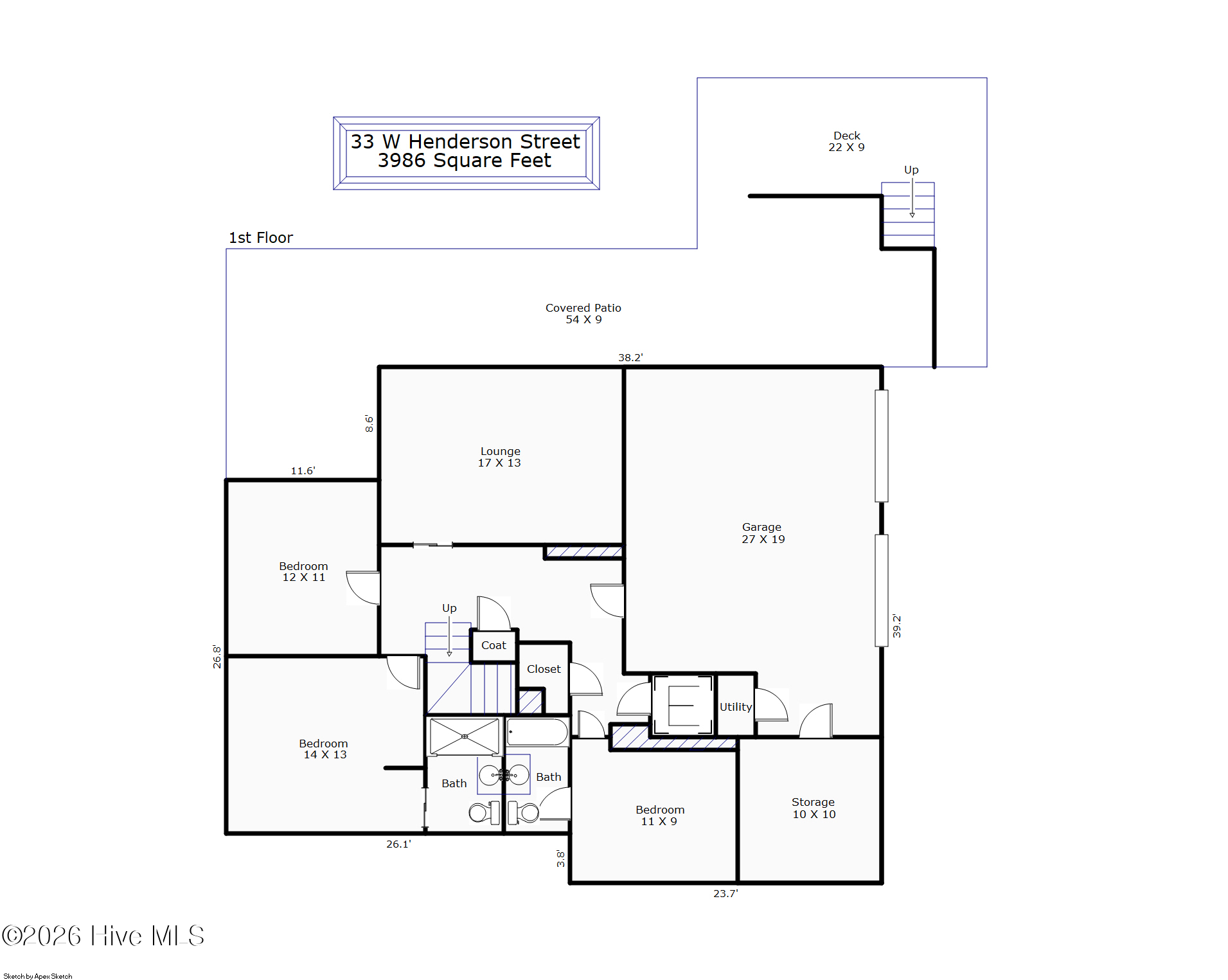 33 W Henderson Street