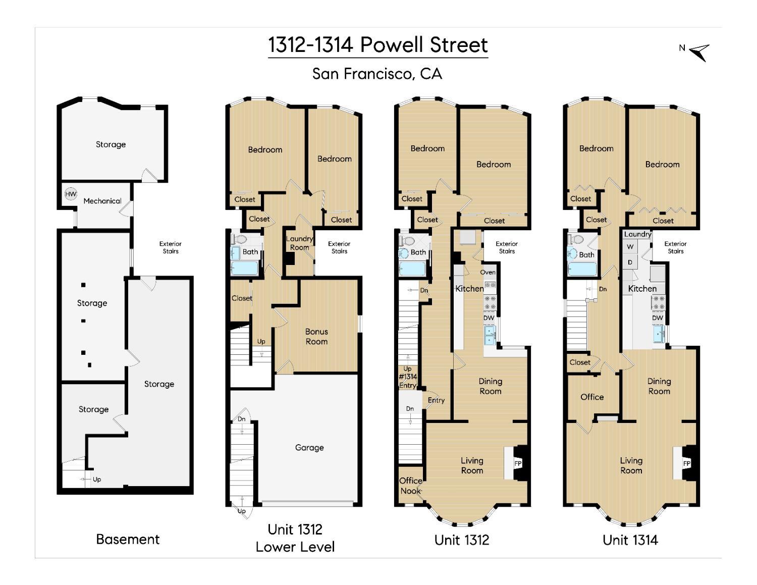 1312-1314 Powell Street