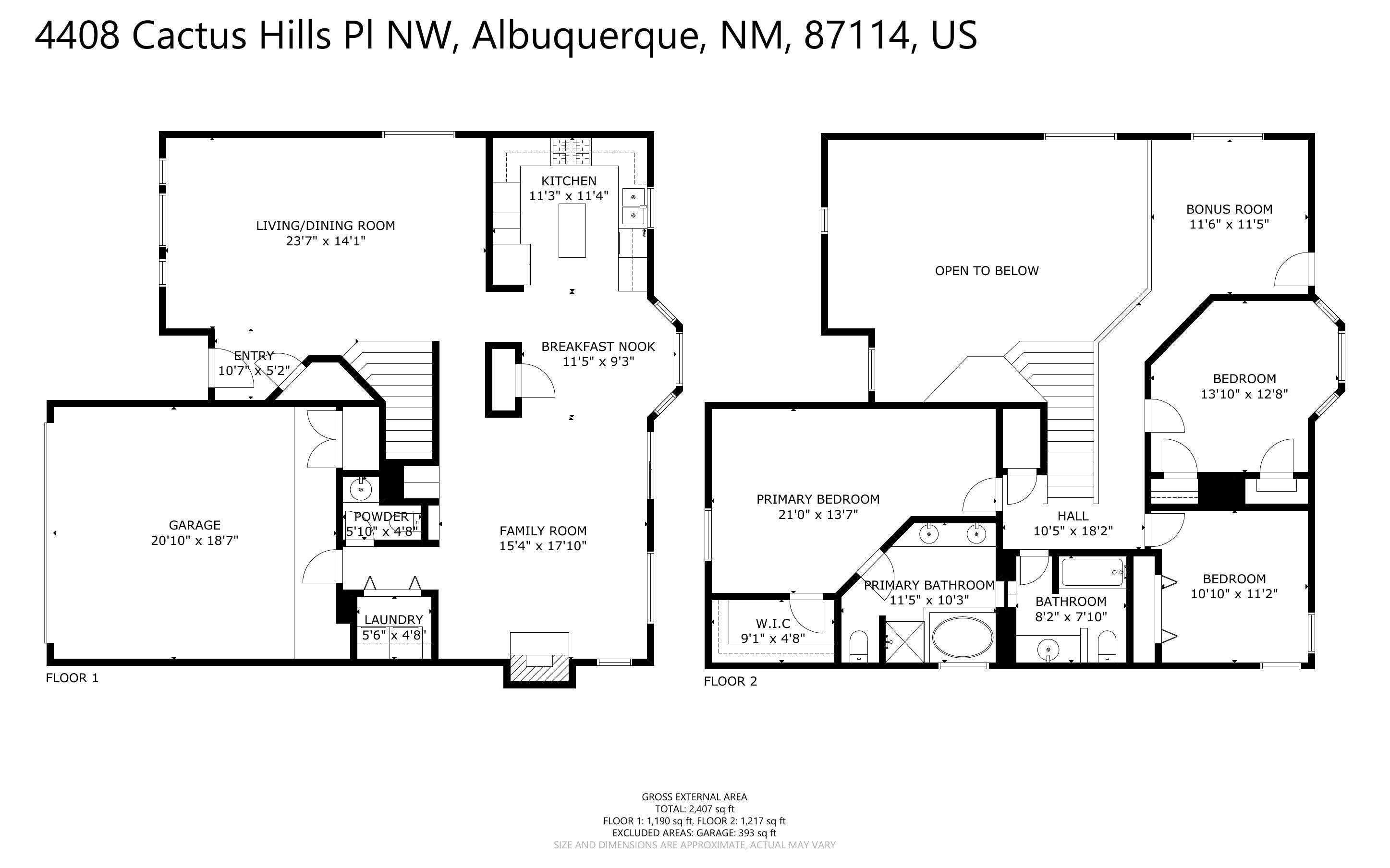 4408 CACTUS HILLS Place NW
