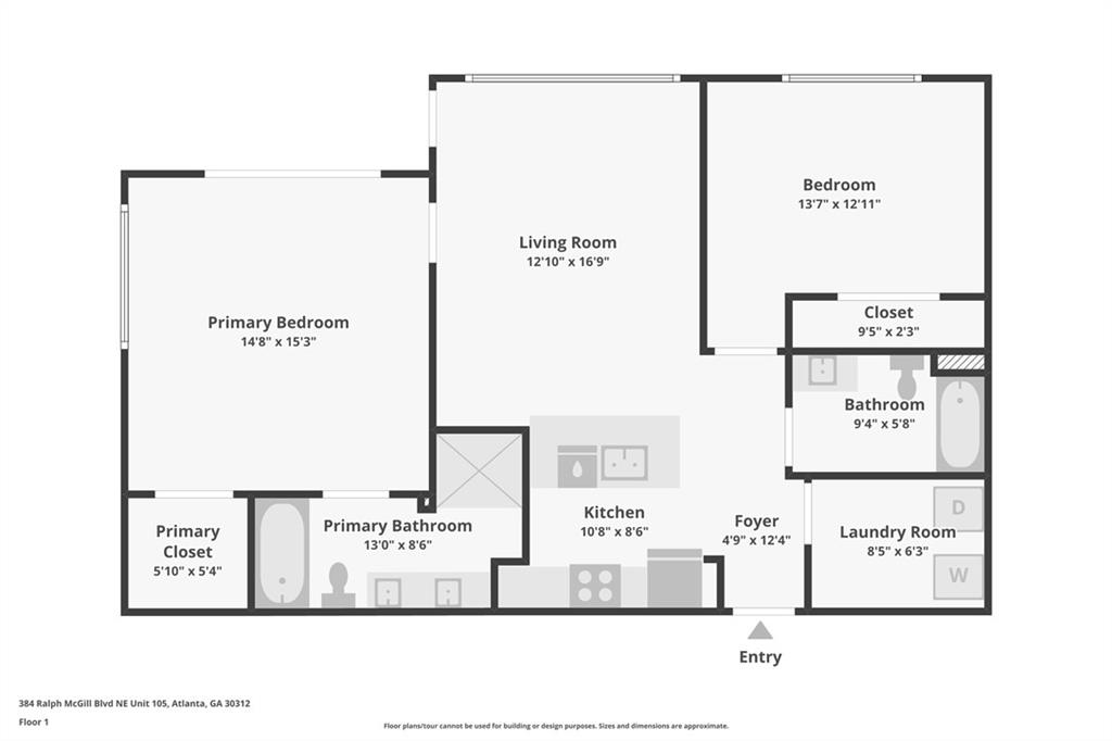 384 Ralph Mcgill Boulevard NE Unit 105
