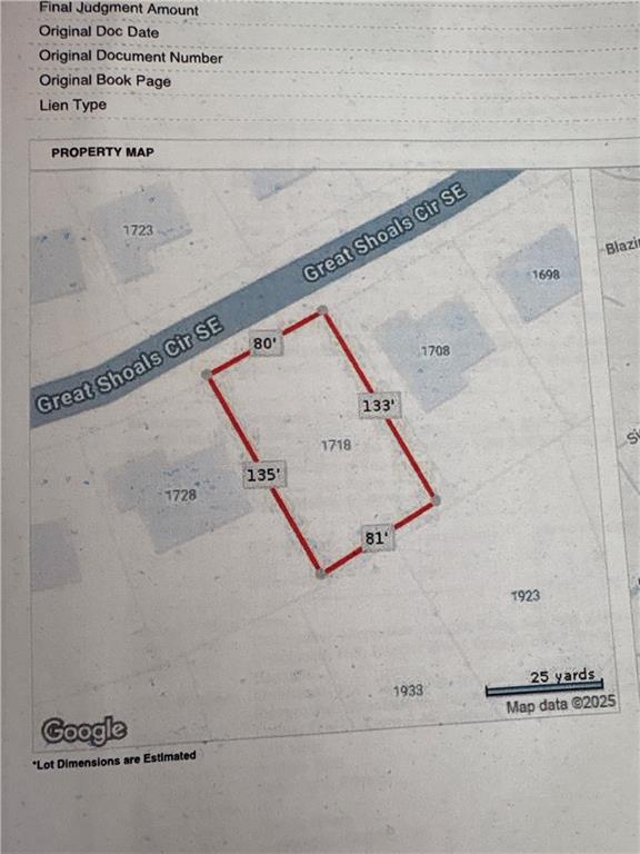 1718 Great Shoals Circle