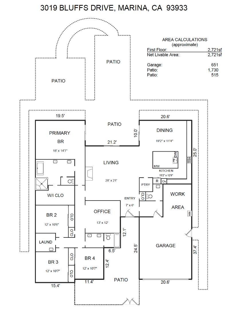 3019 Bluffs DR