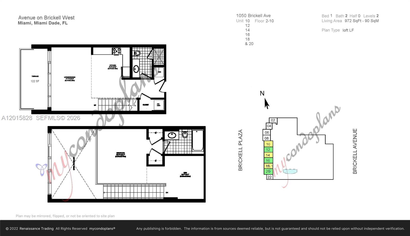 1050 Brickell Ave # 412