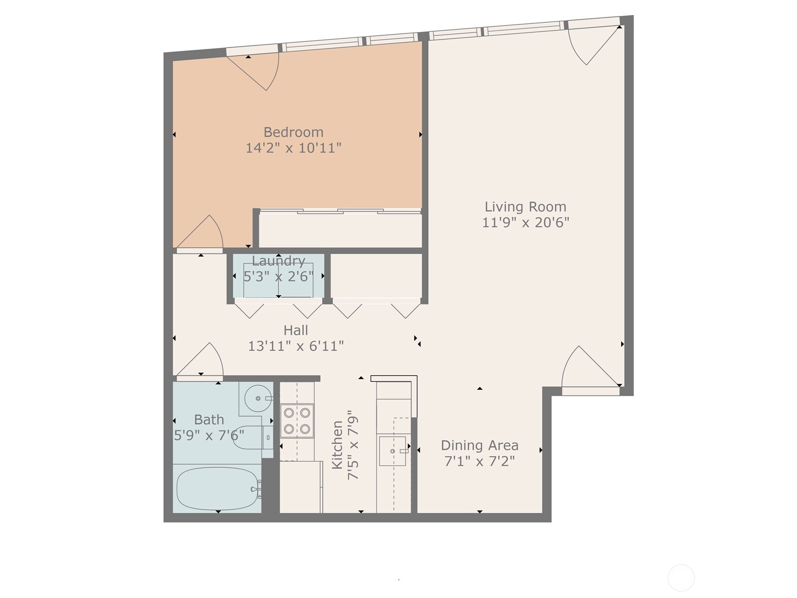 1415 2nd Avenue Unit: 2206