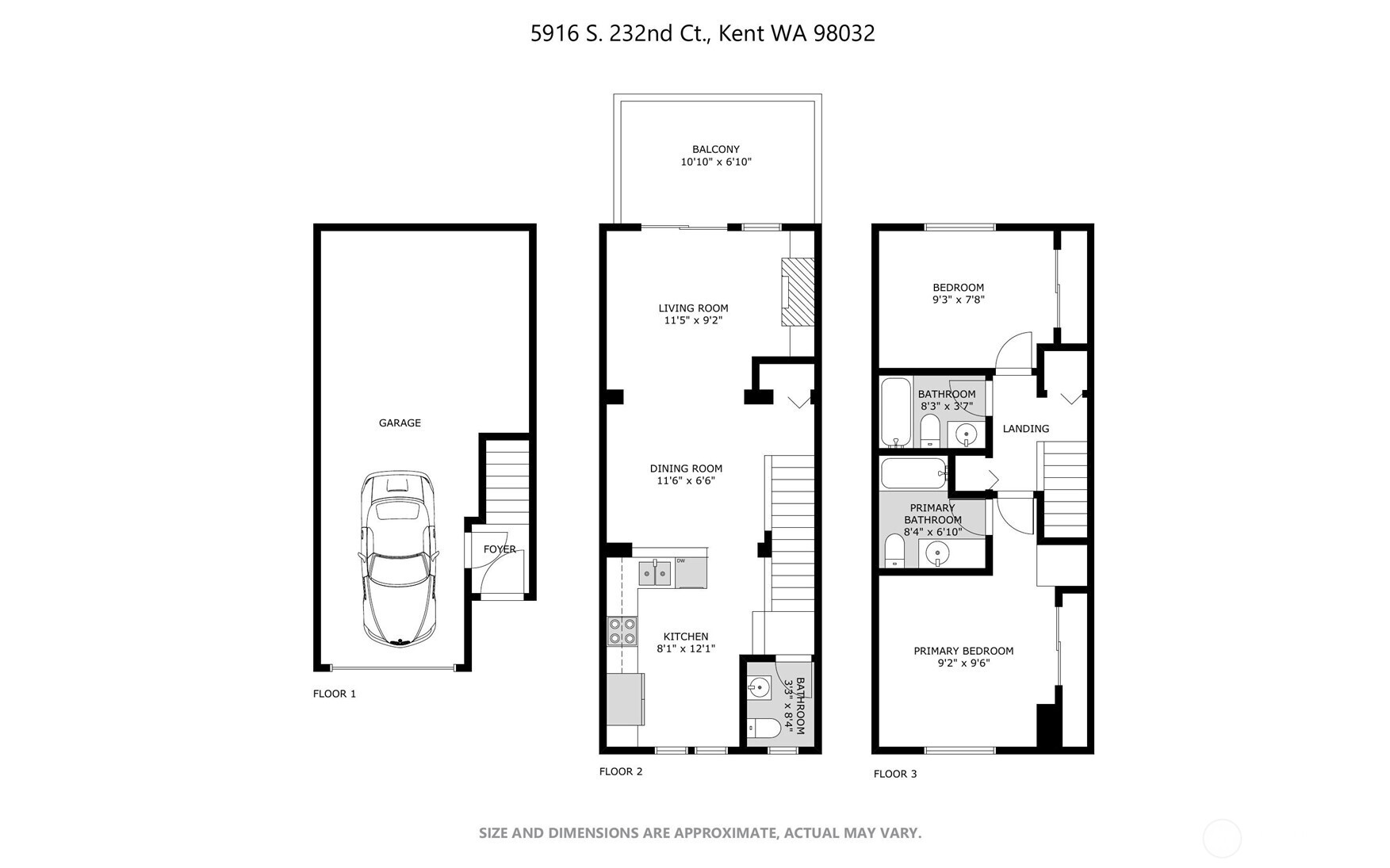 5916 S 232nd Court Unit: 3-2