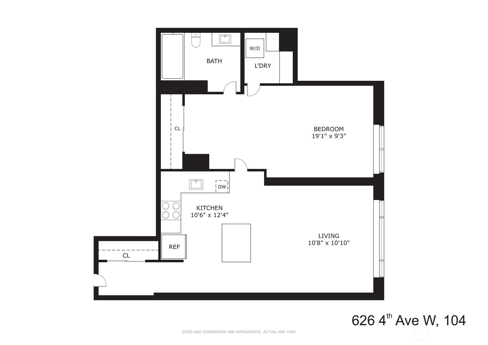 626 4th Avenue W Unit: 104