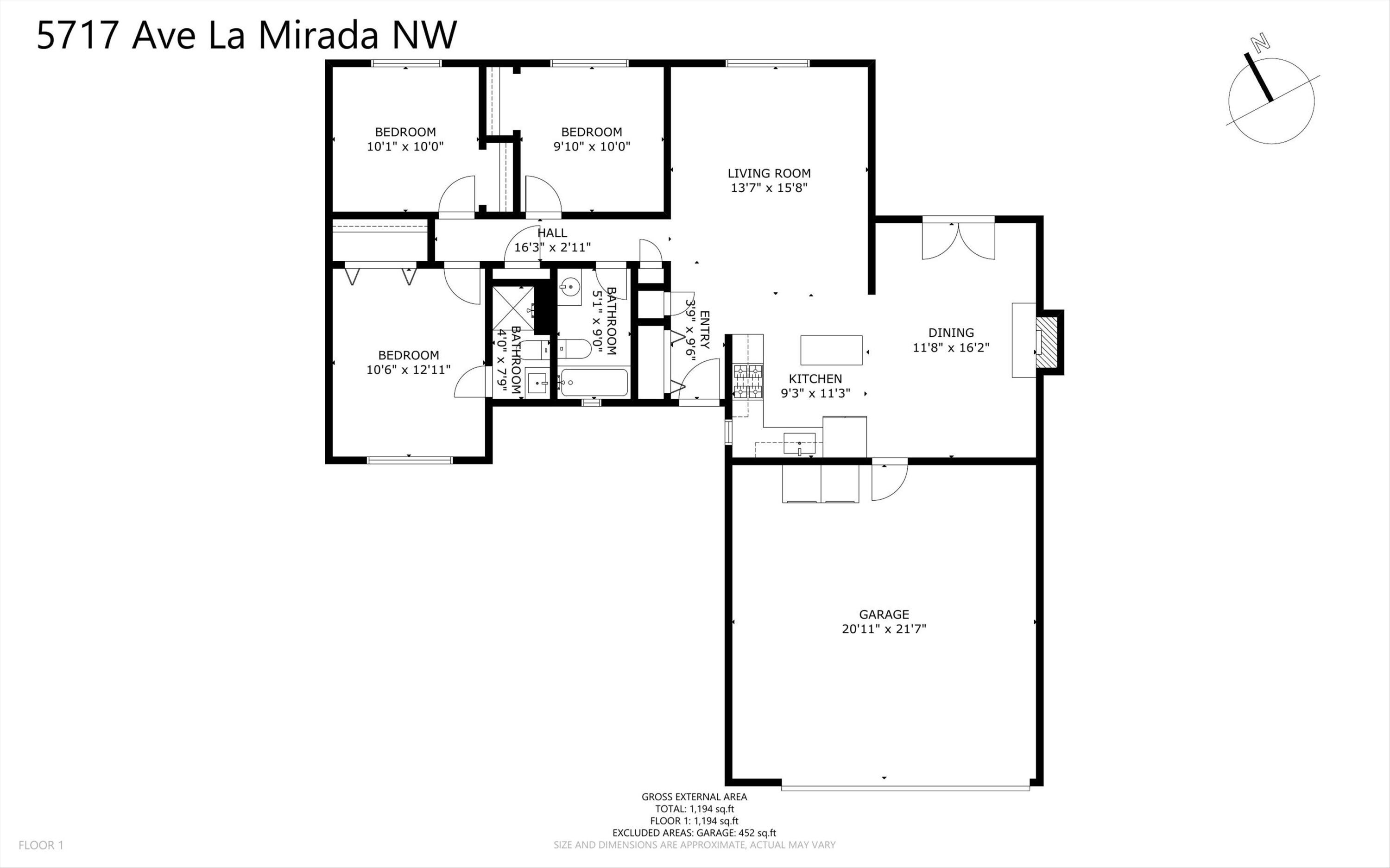 5717 Ave La Mirada NW