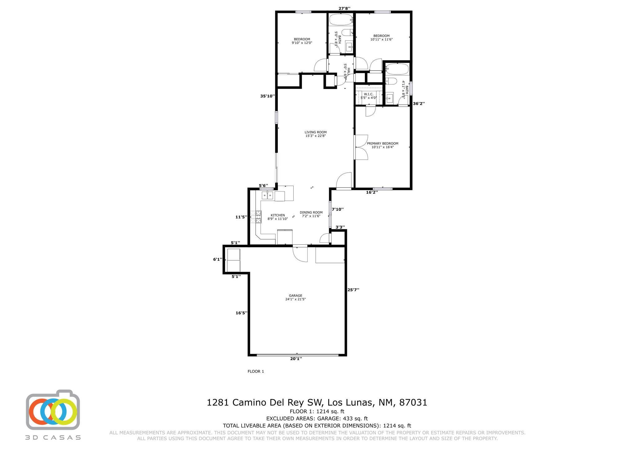 1281 Camino Del Rey SW