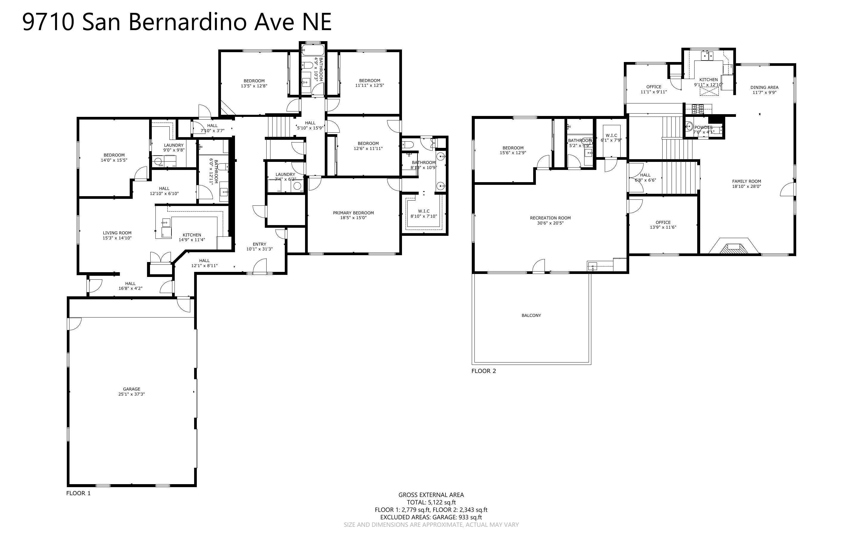 9710 SAN BERNARDINO Drive NE