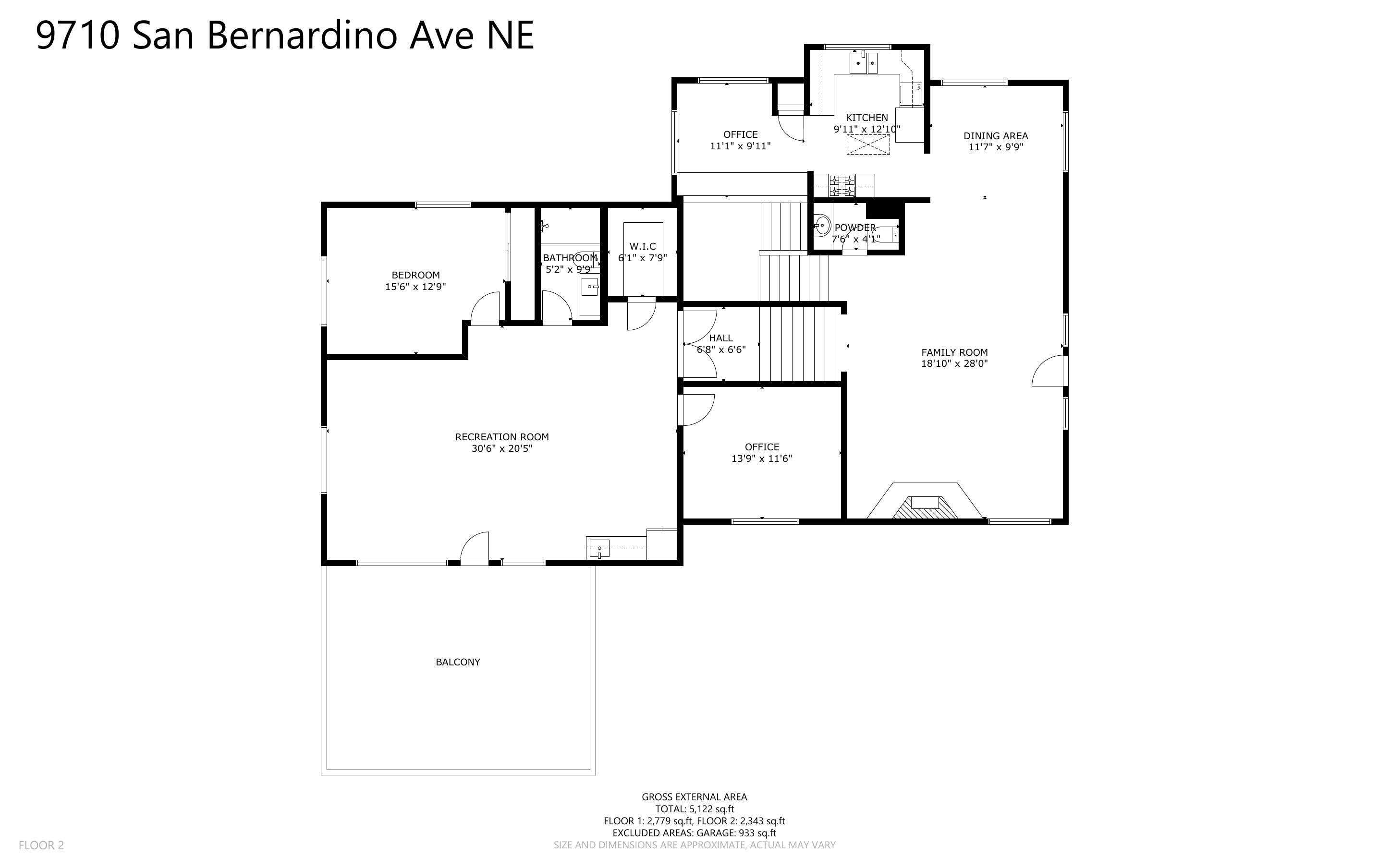 9710 SAN BERNARDINO Drive NE