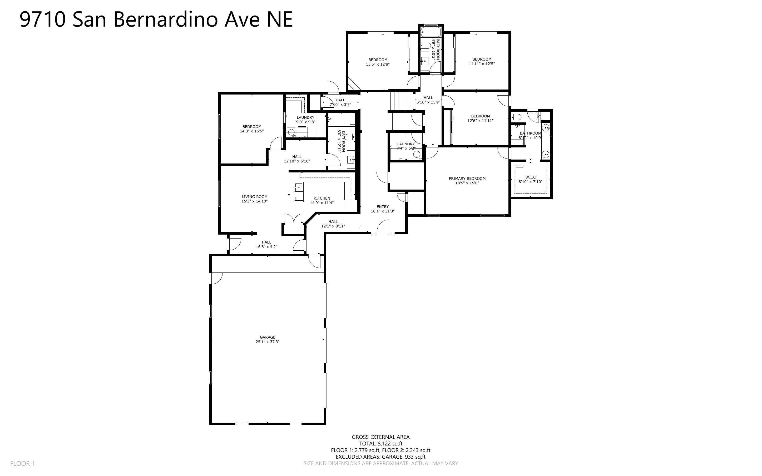 9710 SAN BERNARDINO Drive NE