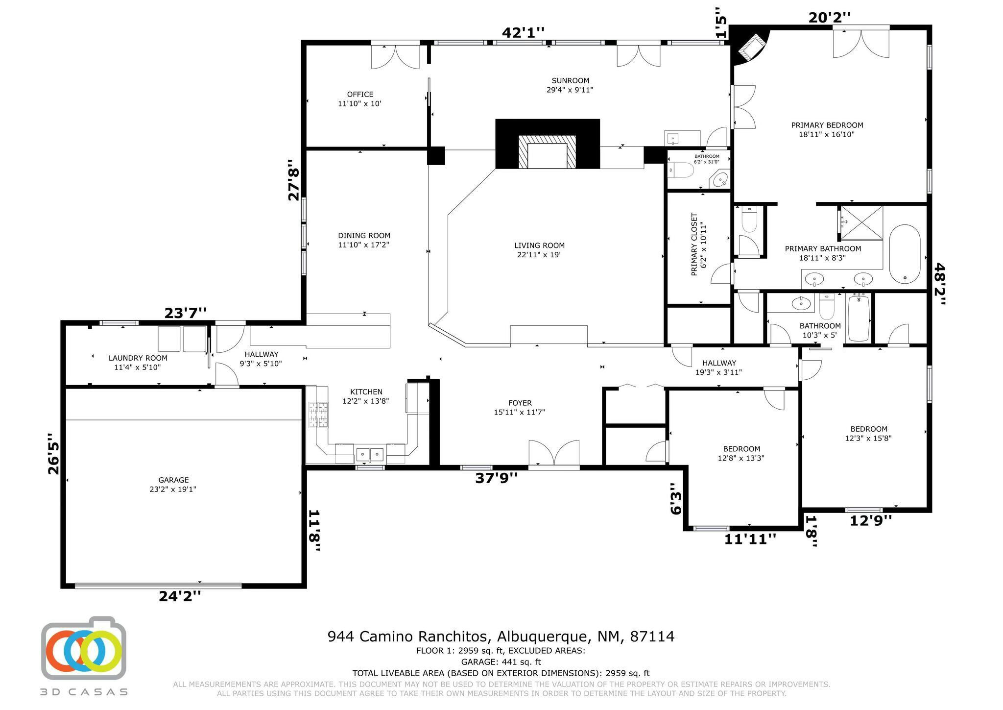 944 CAMINO RANCHITOS NW