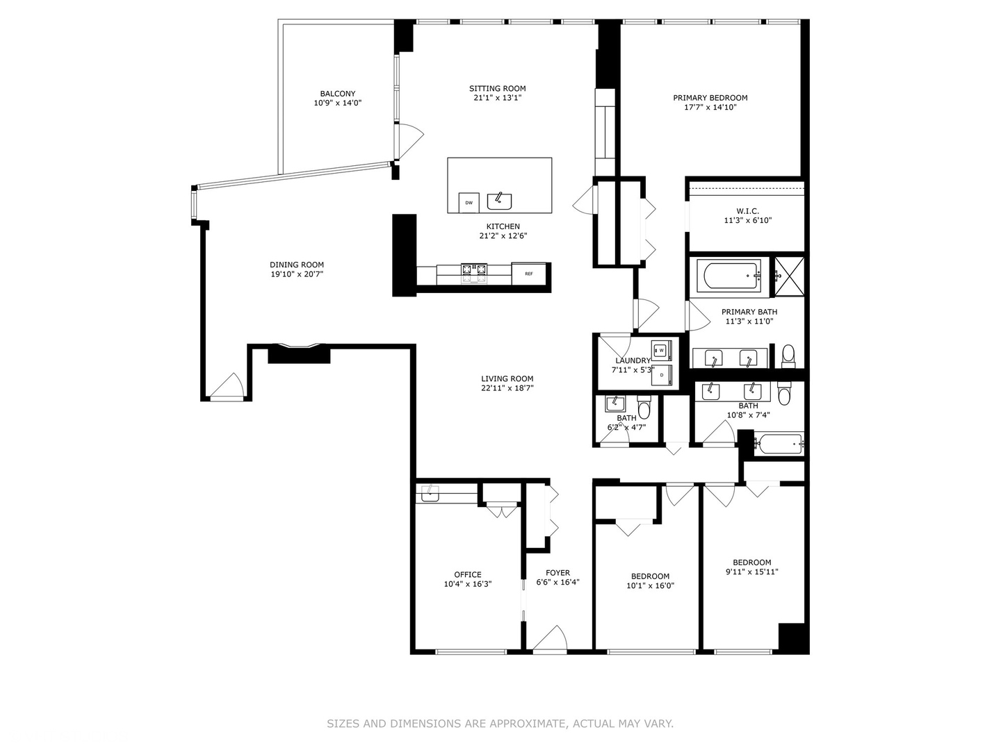 333 N Canal Street Unit: 2201