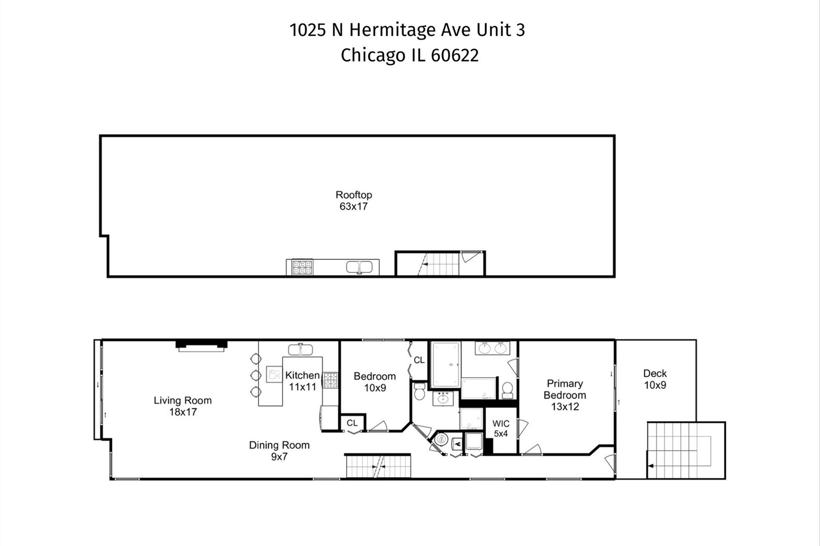 1025 N Hermitage Avenue Unit: 3
