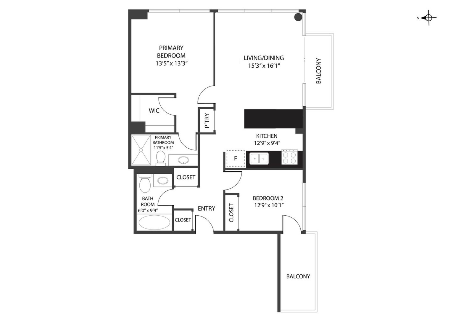 101 W Superior Street Unit: 905