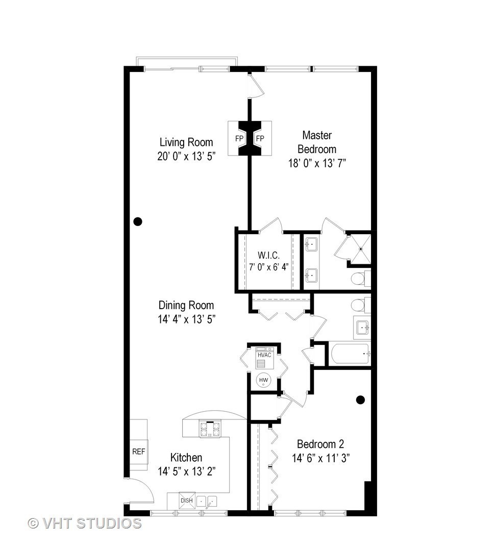 1737 N paulina Street Unit: 205