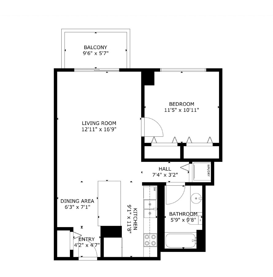 421 W HURON Street Unit: 908