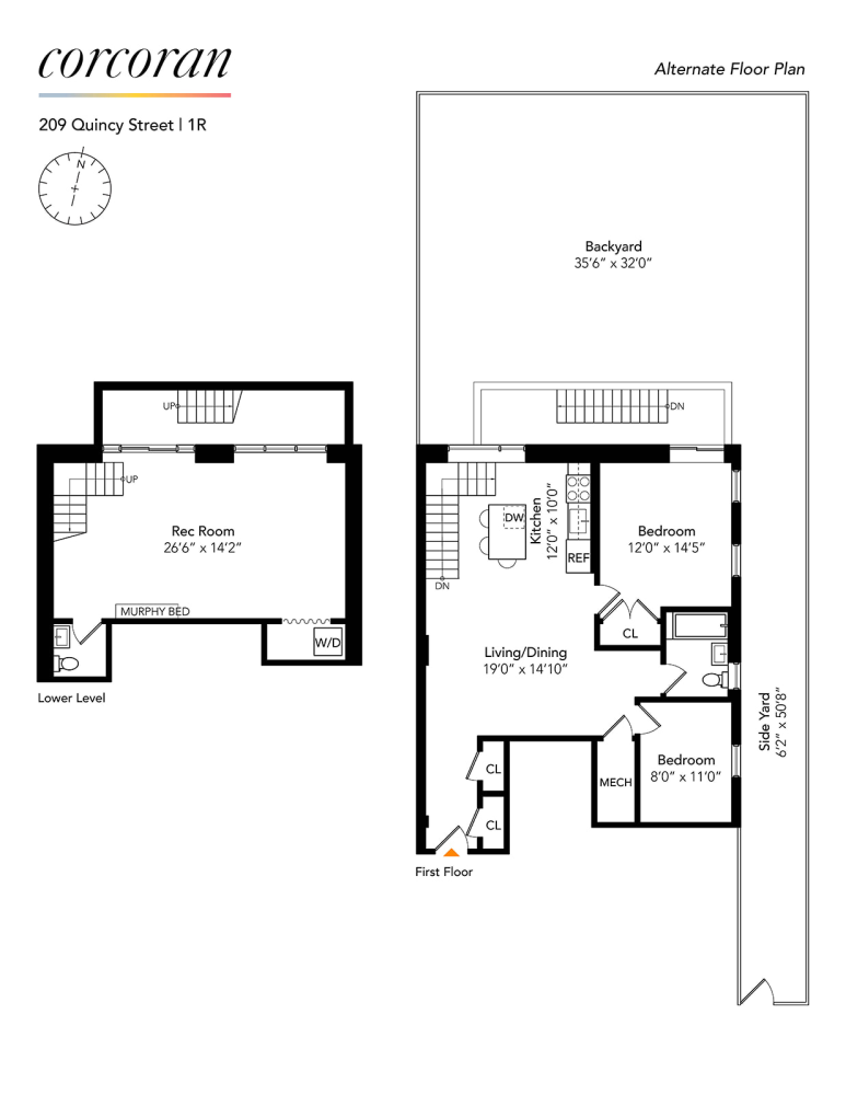 209 QUINCY Street 1L