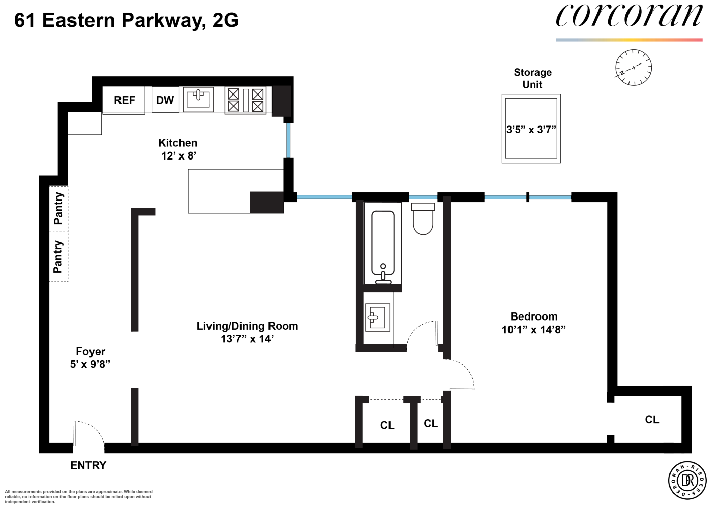 61 EASTERN Parkway 2G