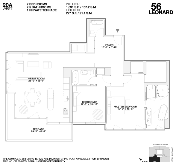56 LEONARD Street 20AW