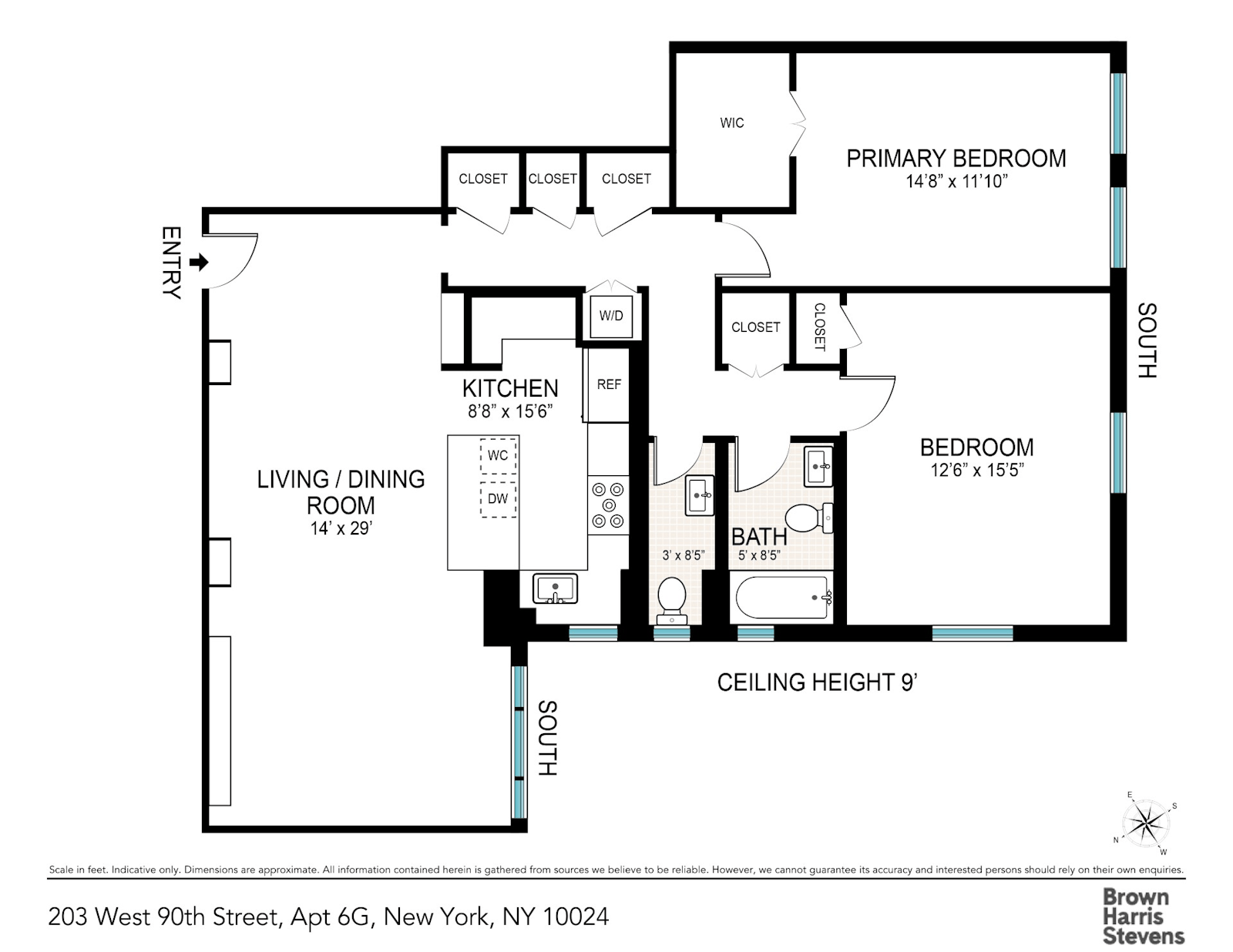 203 W 90TH Street 6G