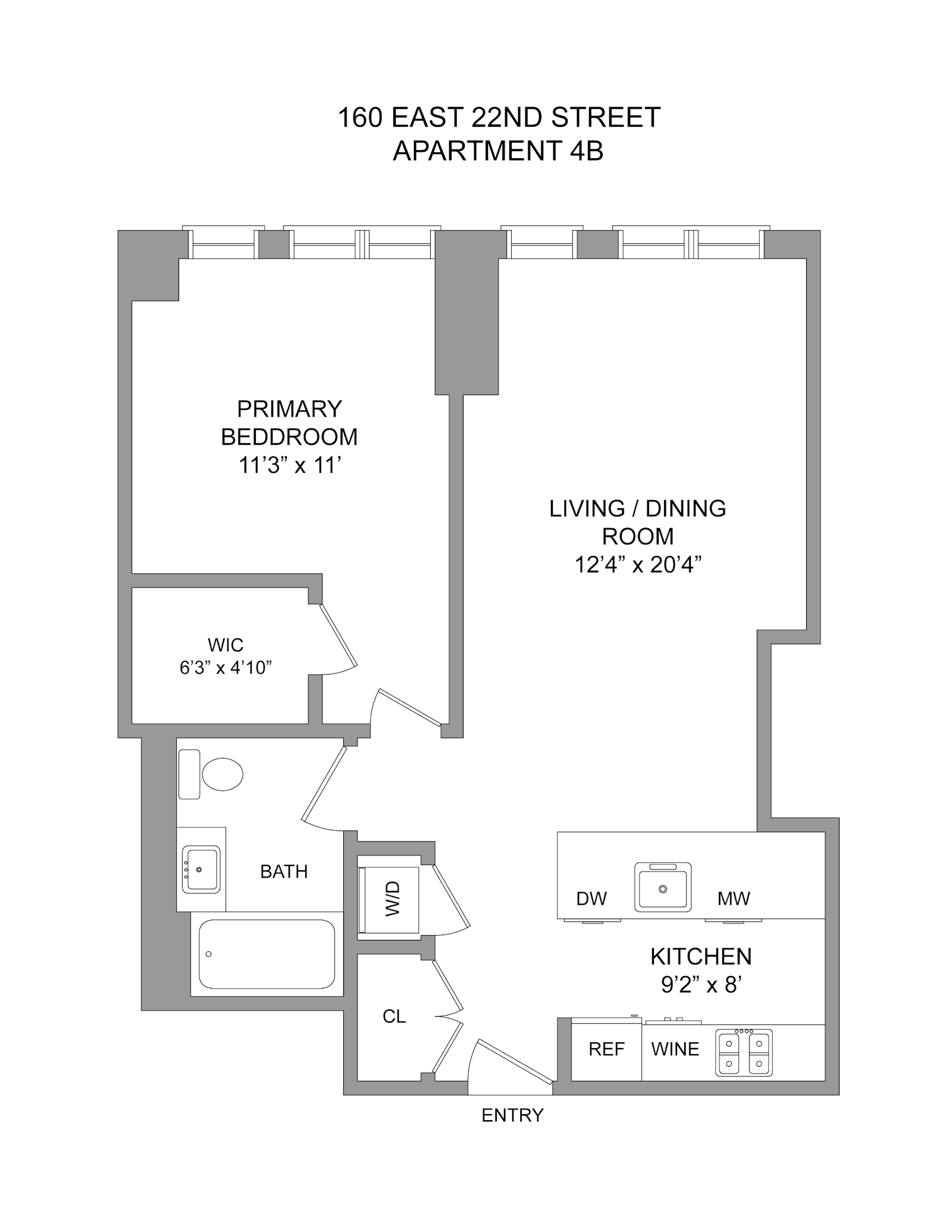 160 E 22ND Street 4B