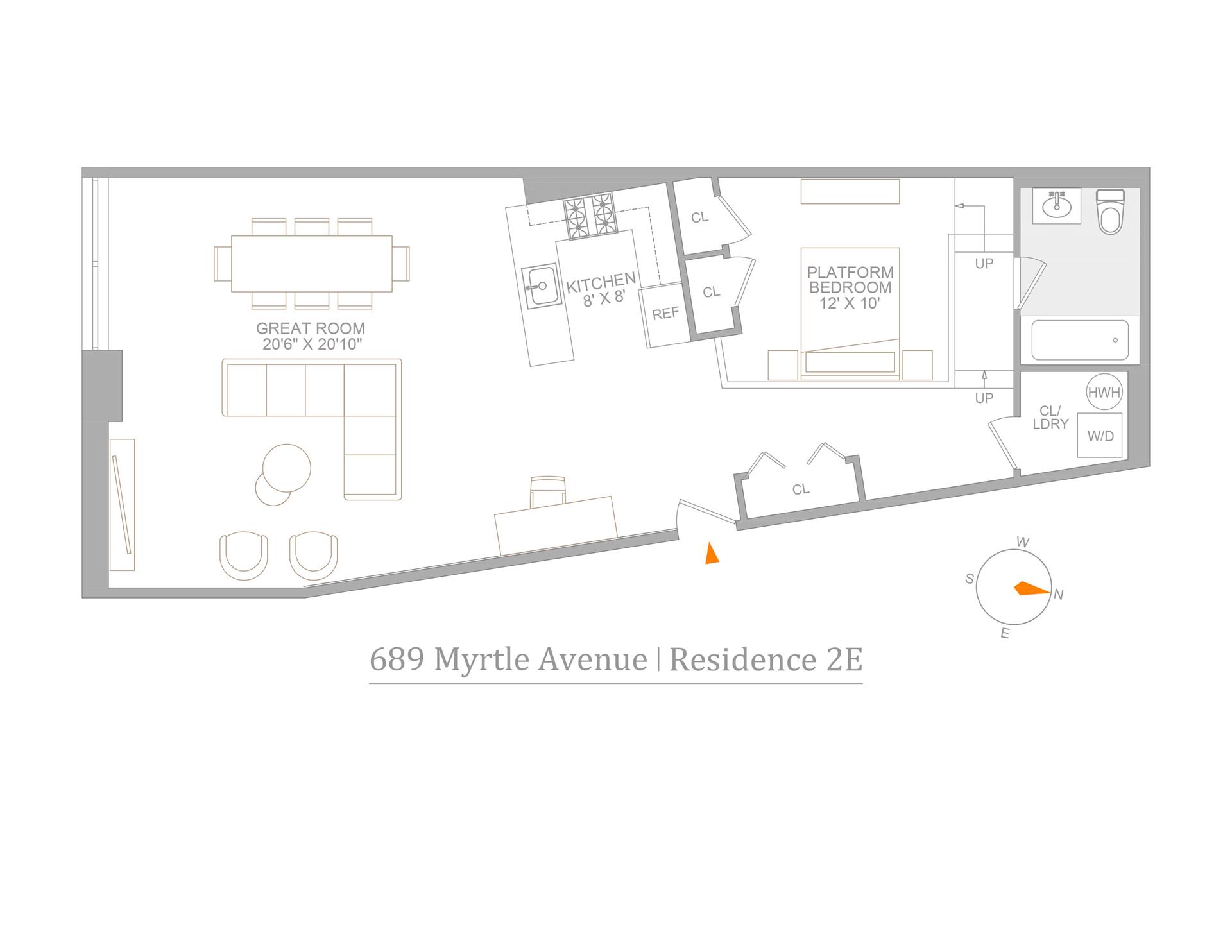 689 MYRTLE Avenue 2E