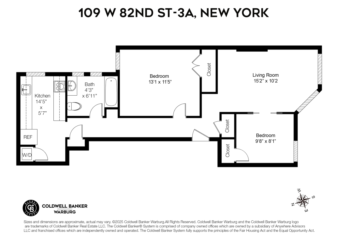 109 W 82ND Street 3A