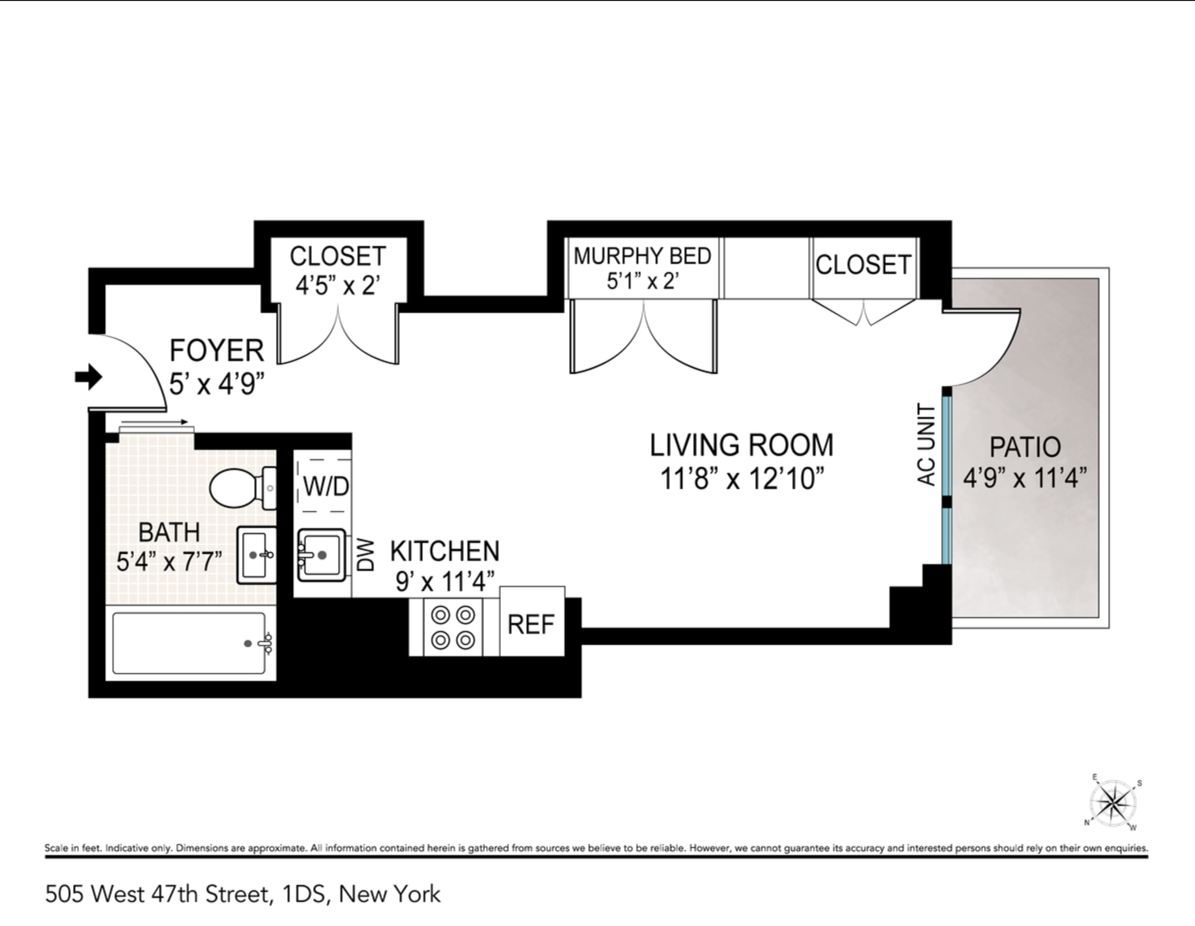 505 W 47th Street 1DS
