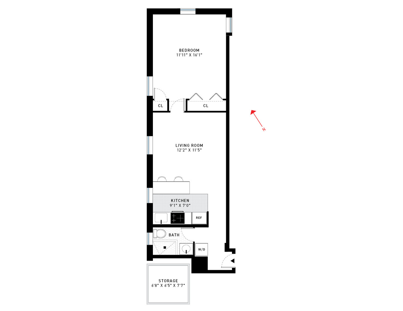 423 15TH Street 2B