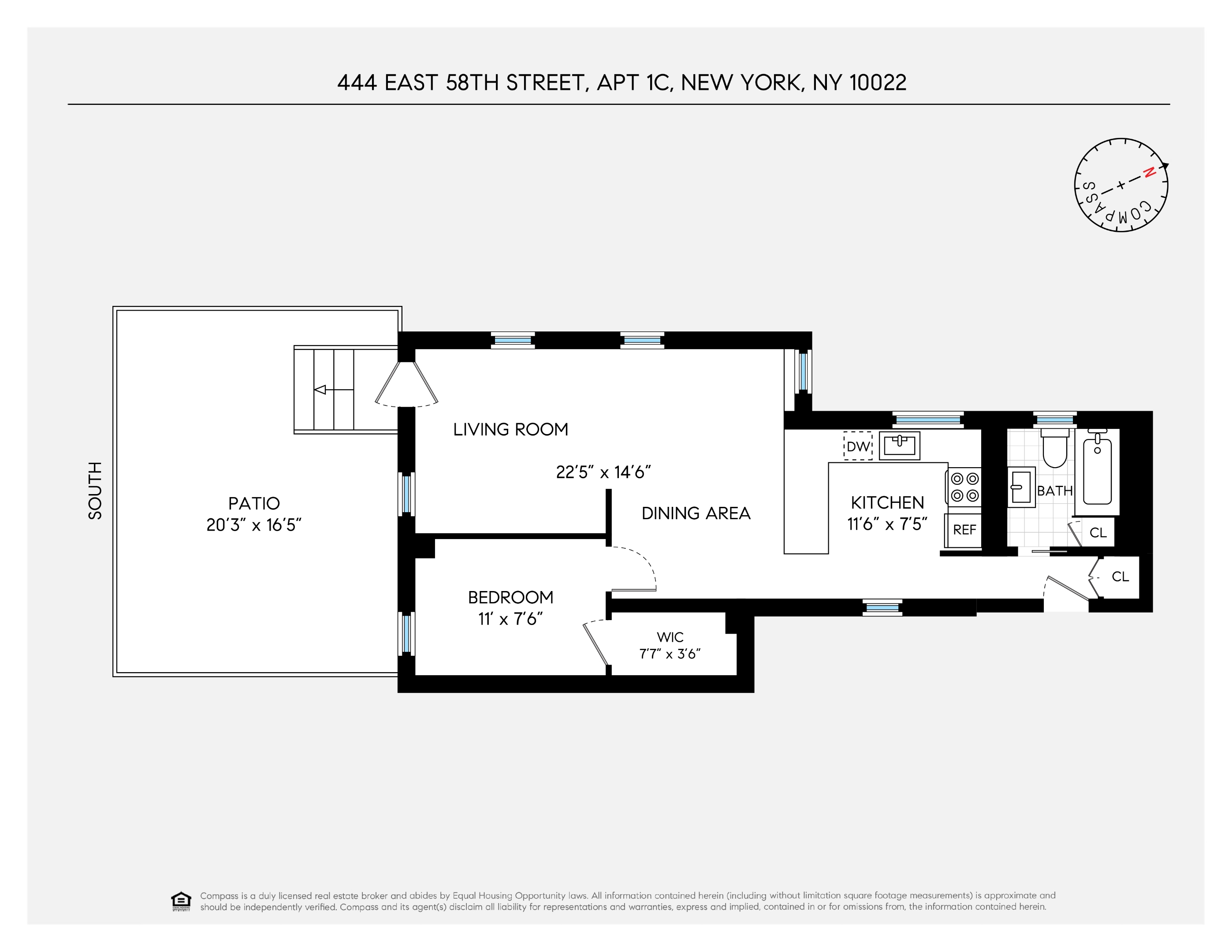 444 E 58th Street 1C
