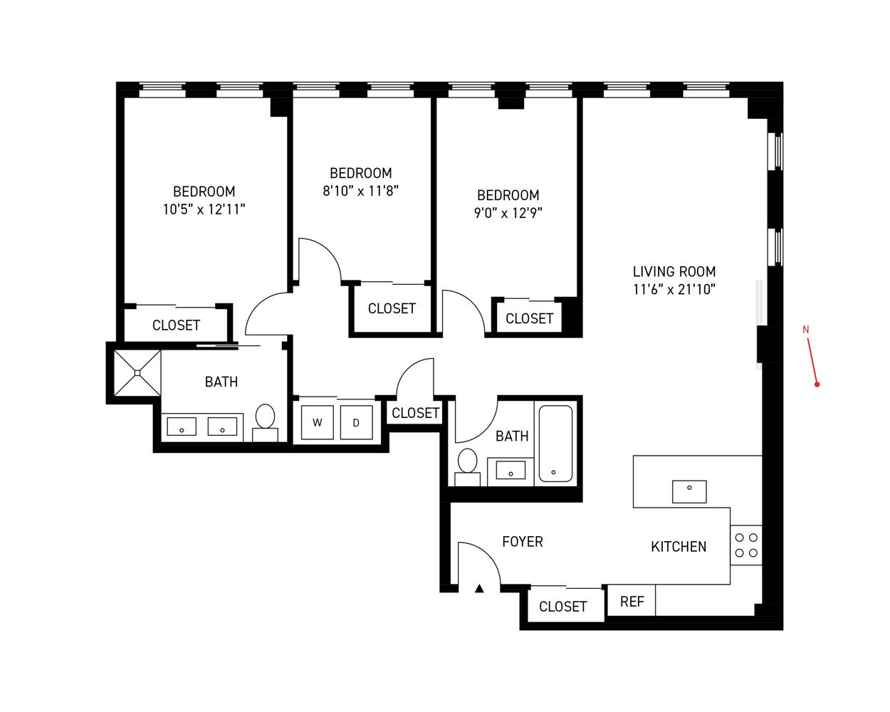350 BUTLER Street 2D