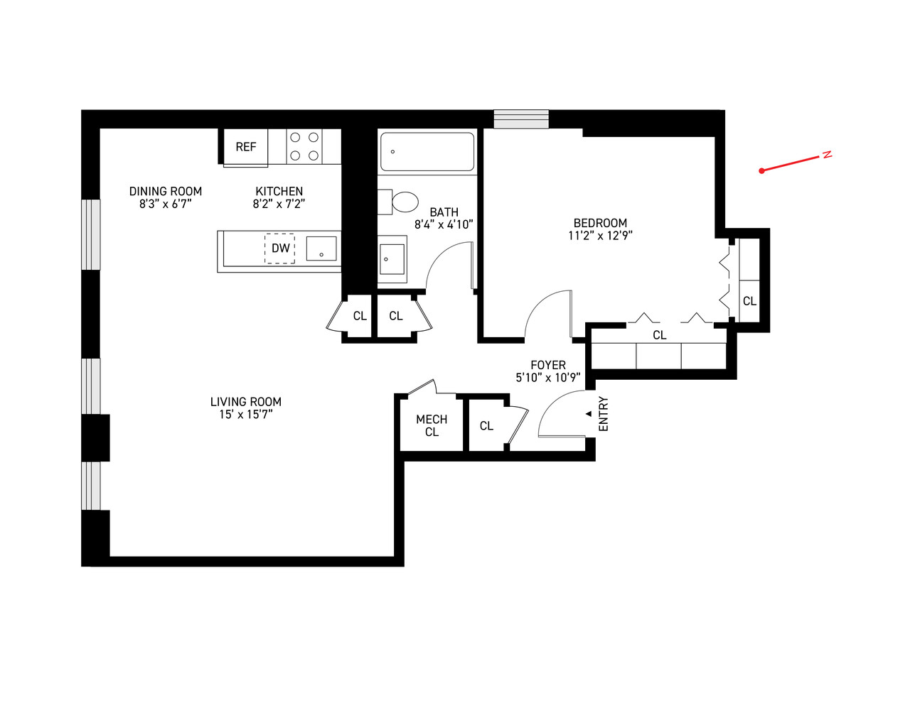 375 LINCOLN Place 1A