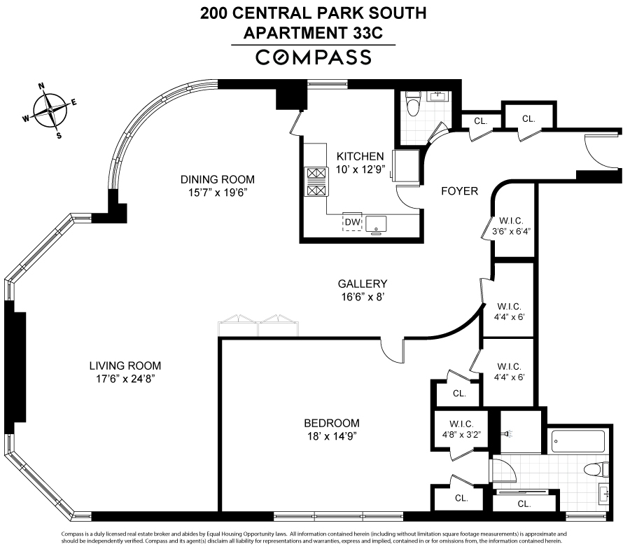 200 Central Park S 33C