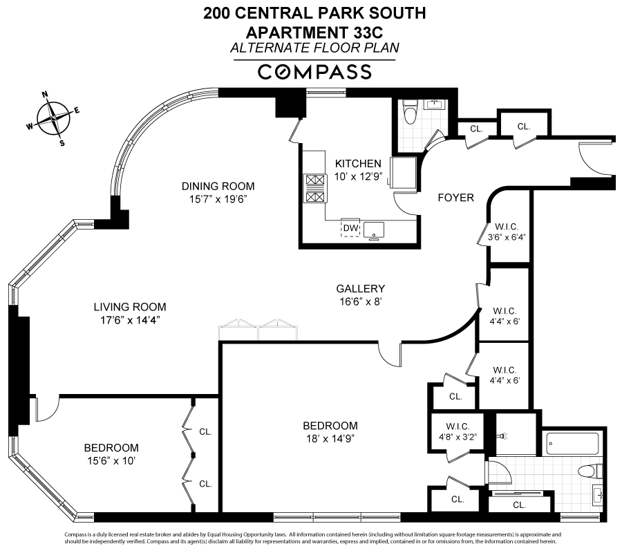 200 Central Park S 33C
