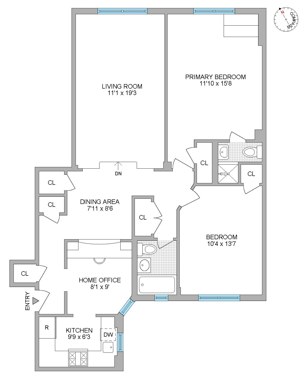 160 W 85th Street 1H