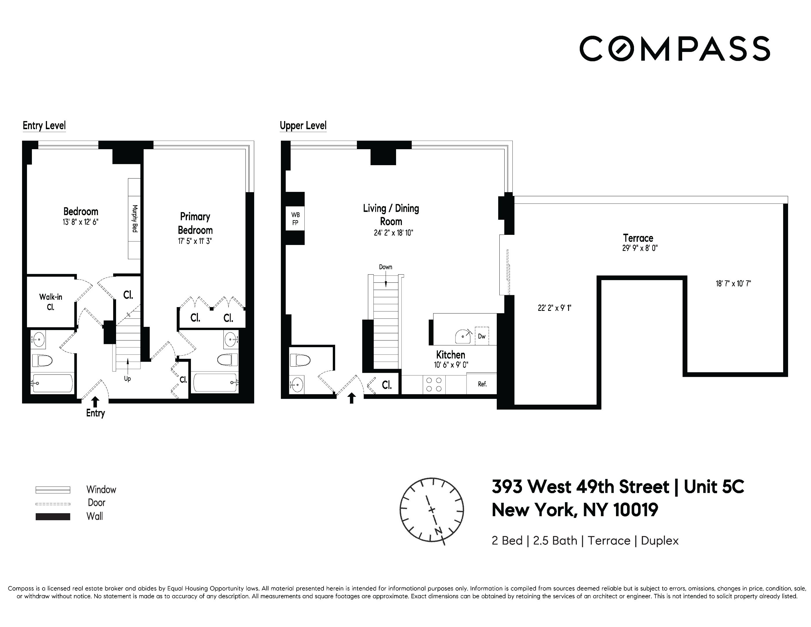 393 W 49th Street 5C