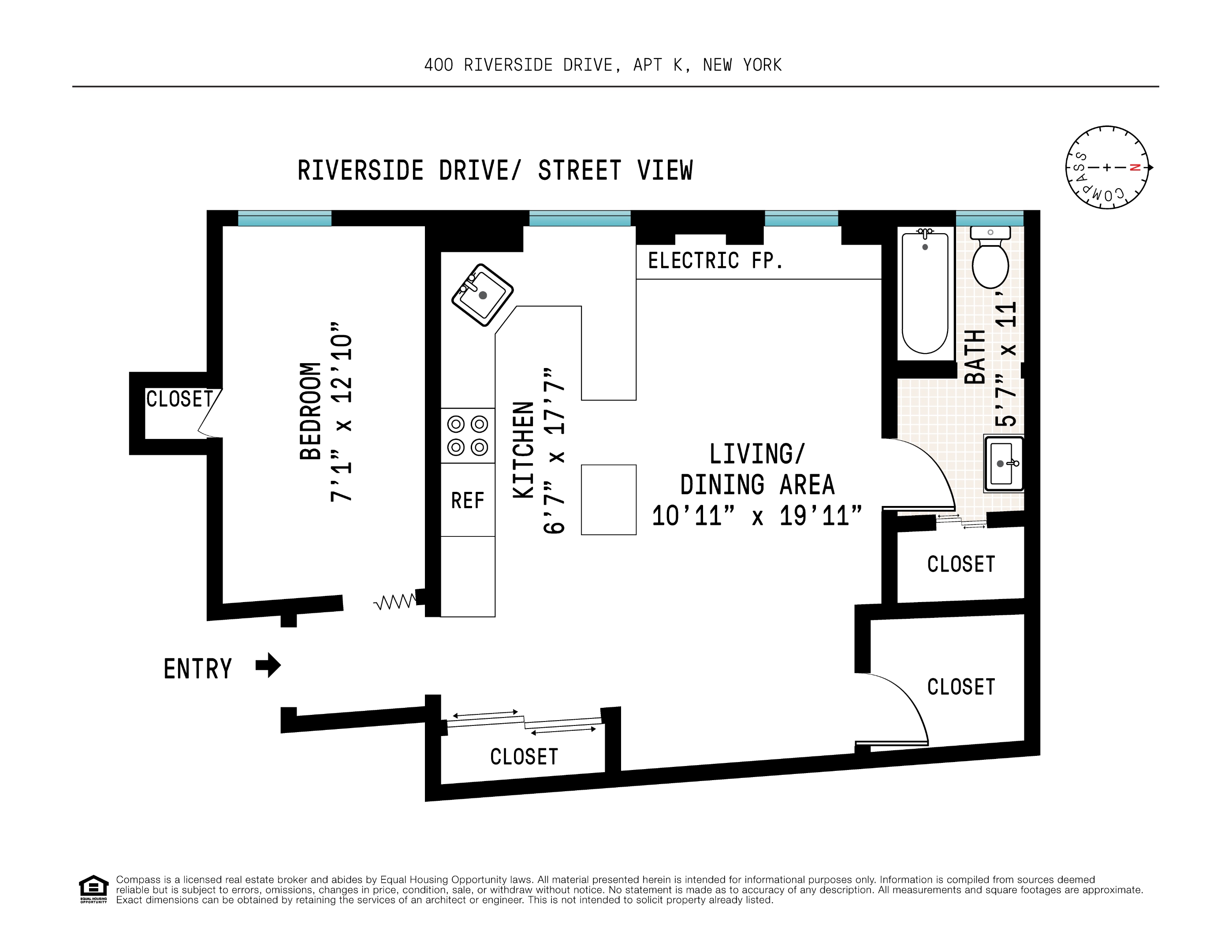 400 Riverside Drive K