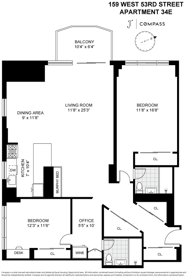 159 W 53rd Street 34E