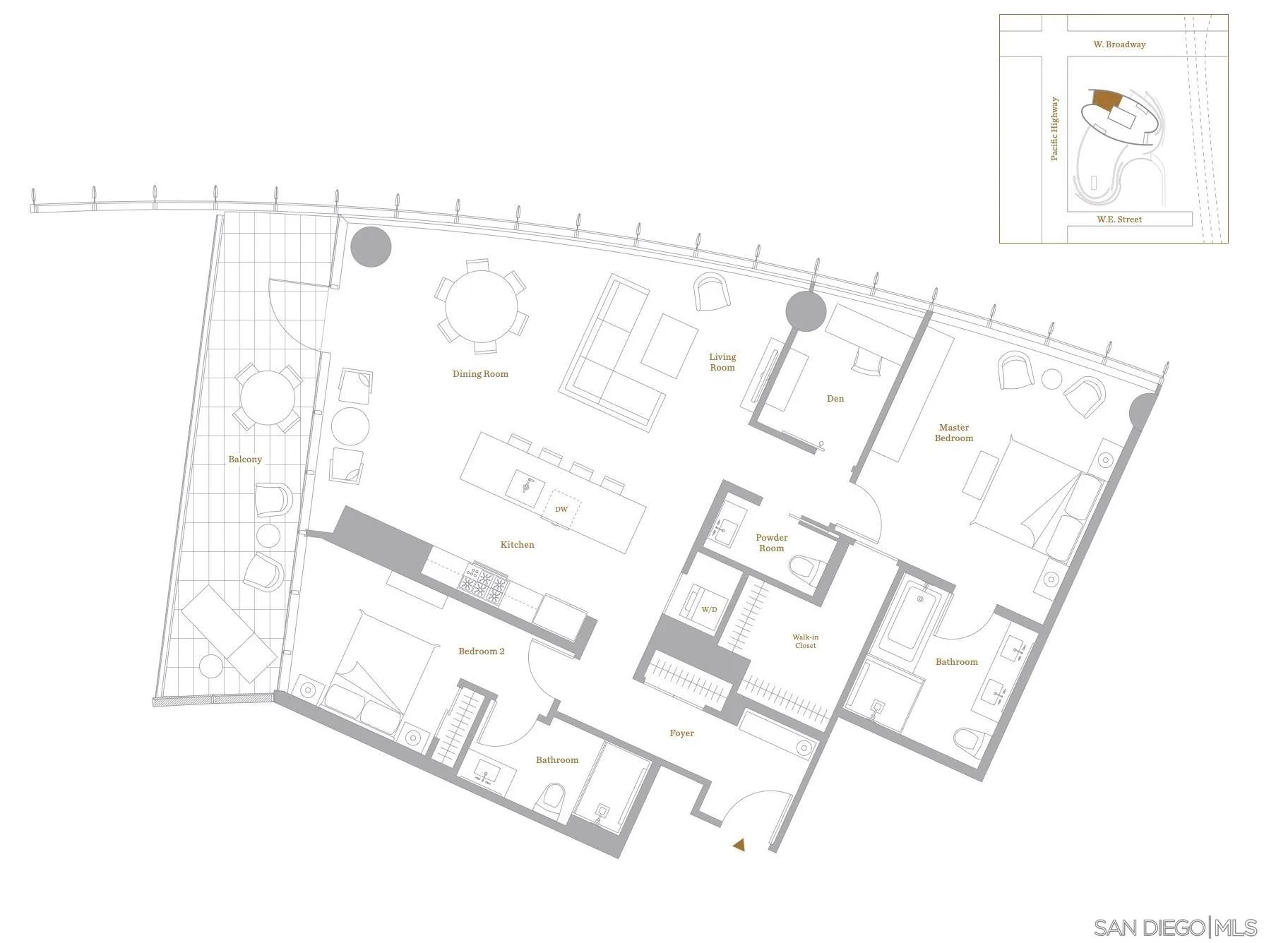 888 W E Street # 1101