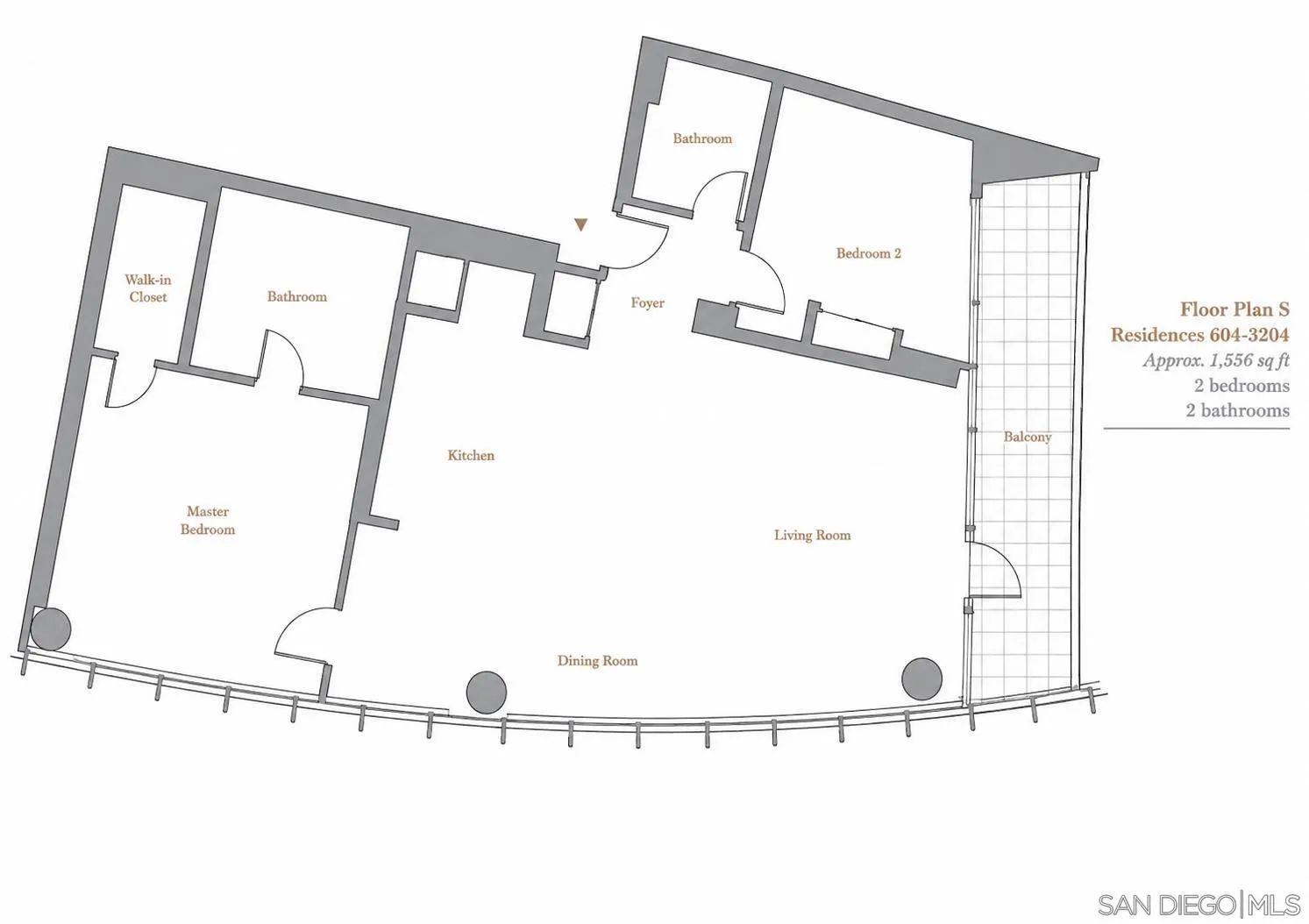 888 W E Street Unit 1604