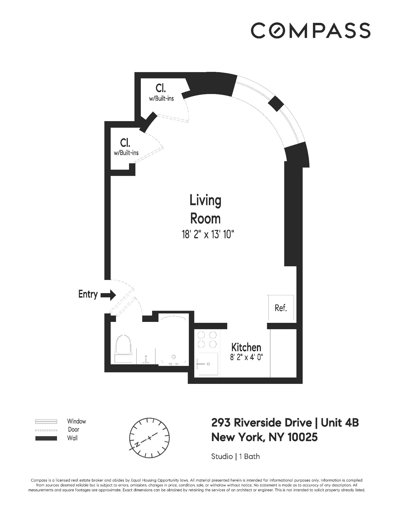 293 Riverside Drive 4B