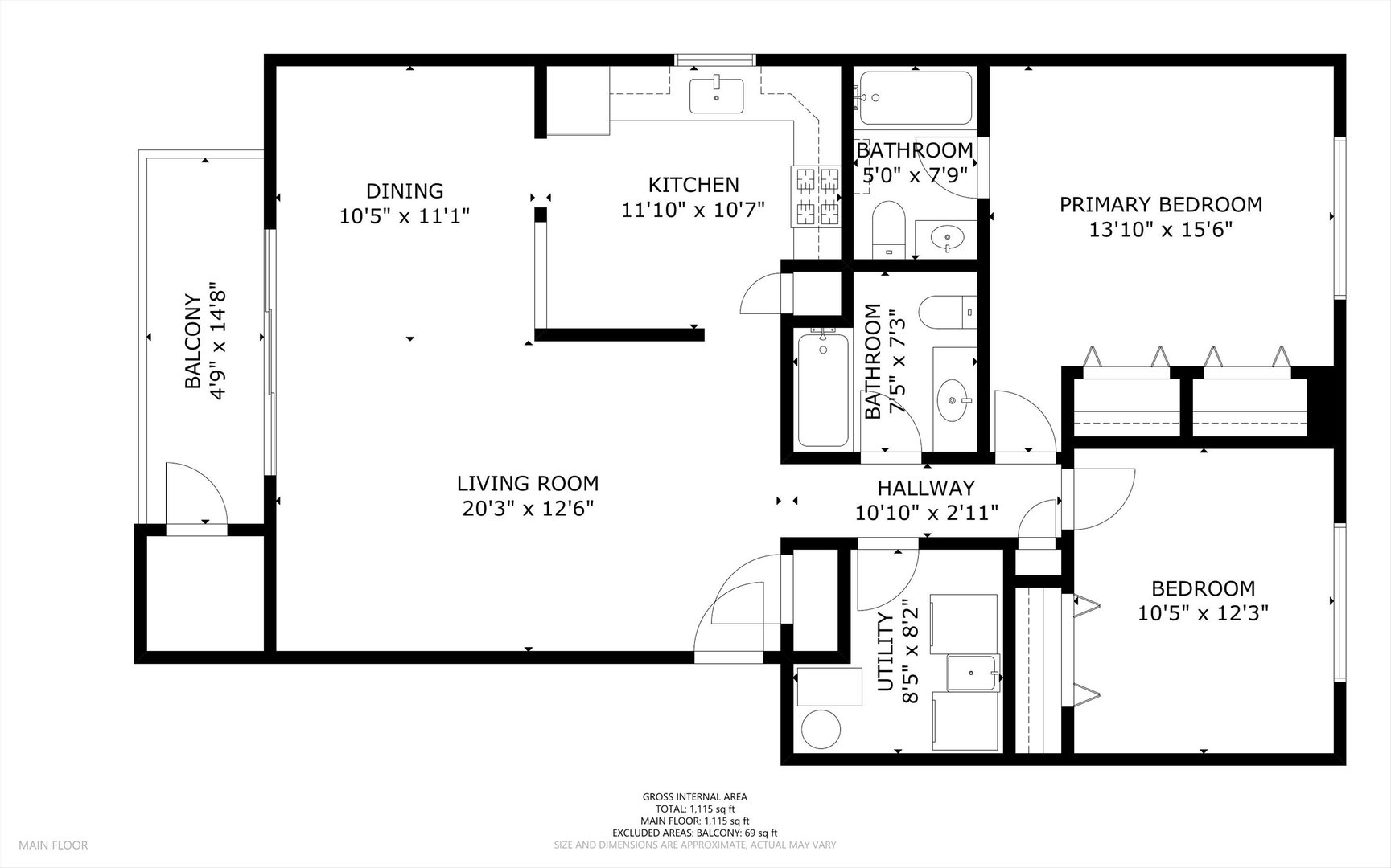 9535 S 54th Avenue Unit: 3N