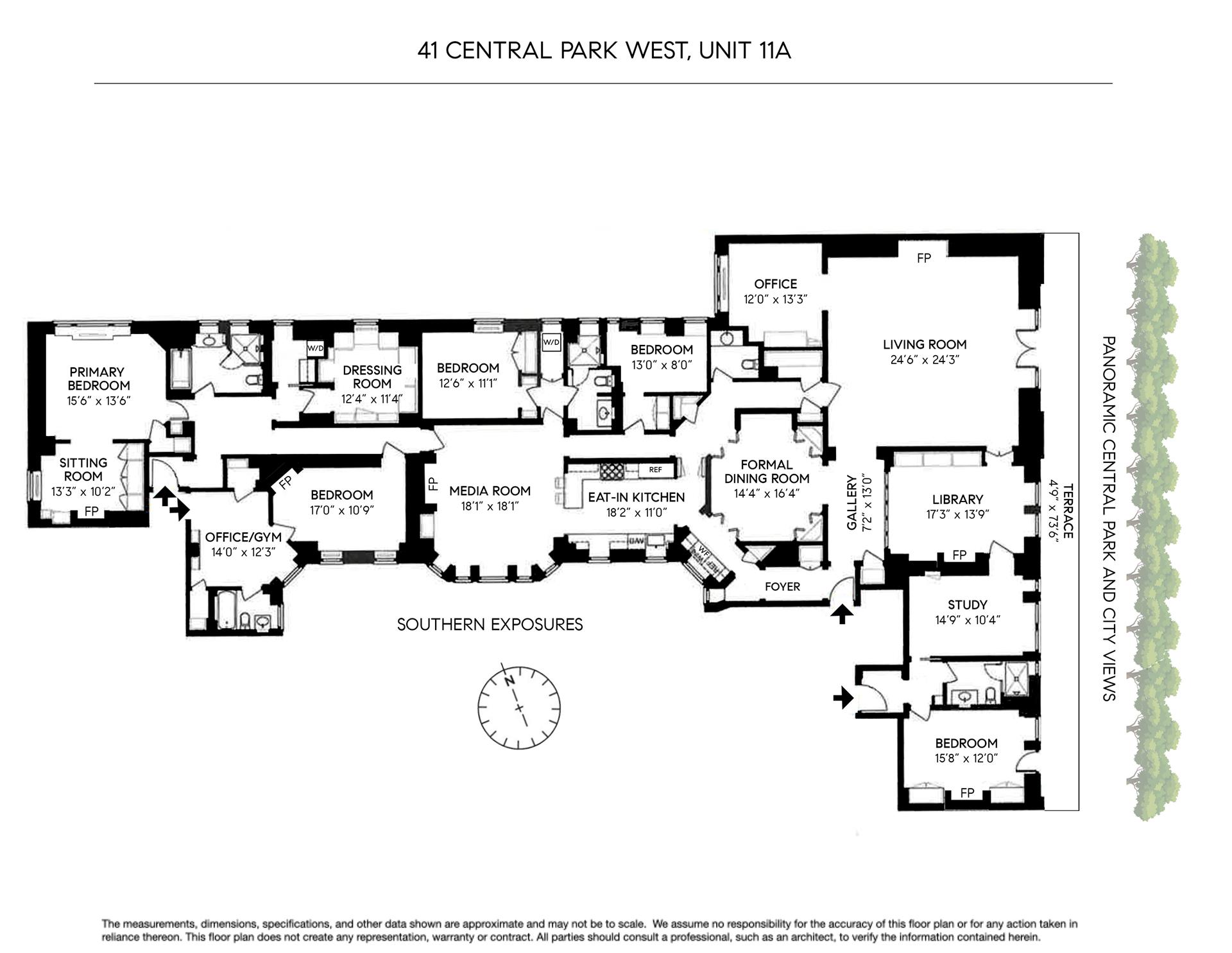 41 CENTRAL Park W 11A