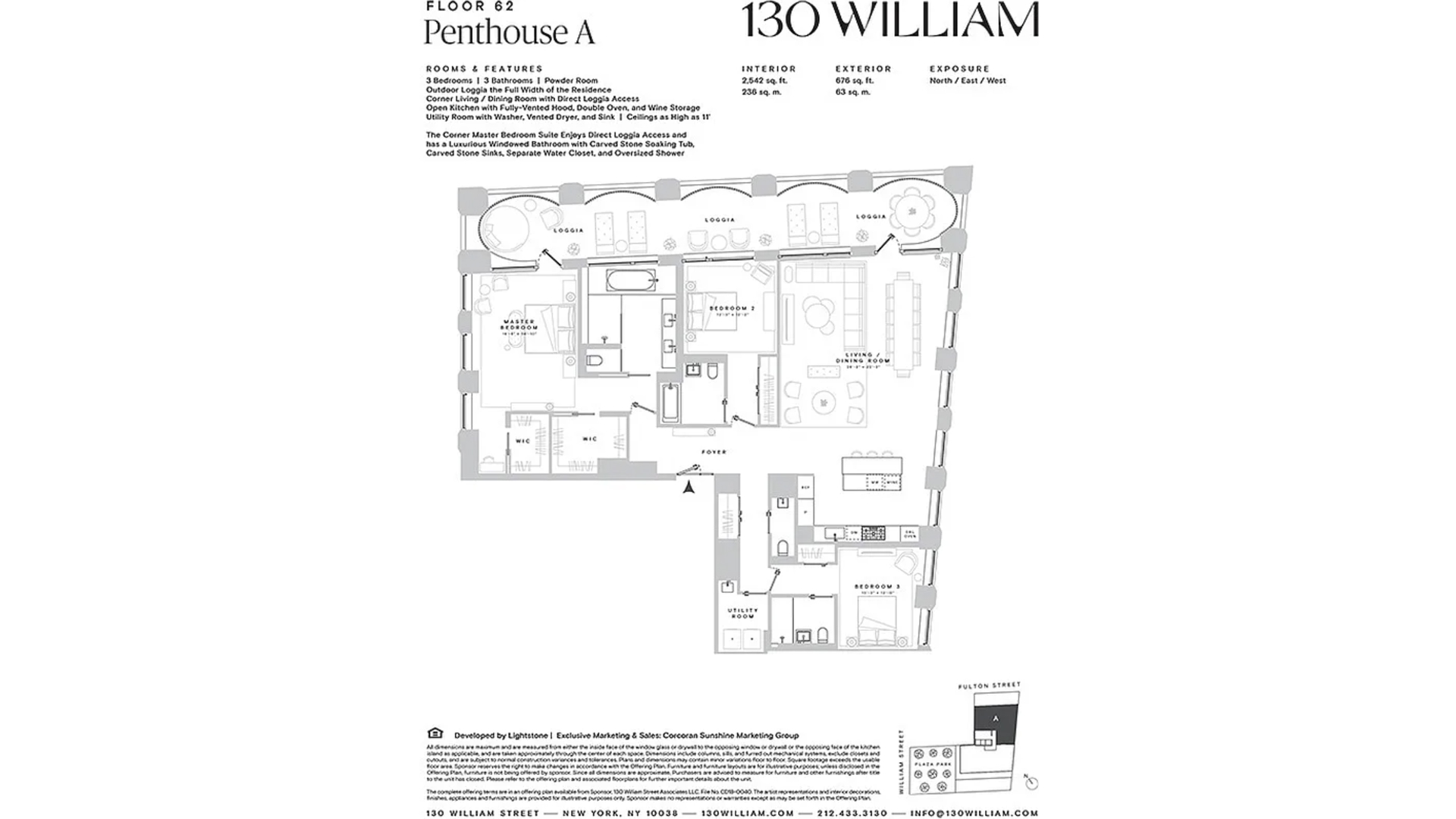 130 WILLIAM Street PH62A