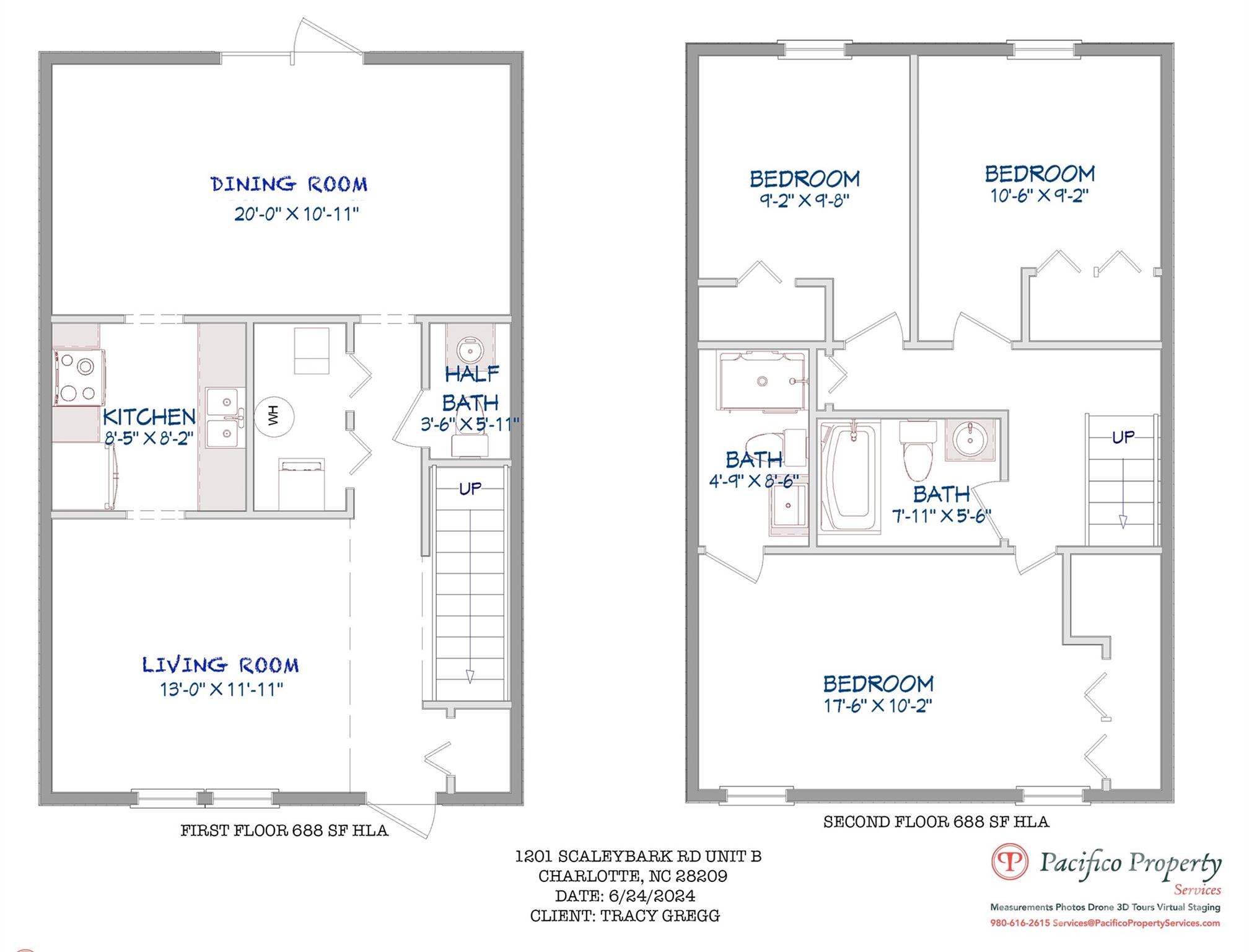 1201 Scaleybark Road Unit: B