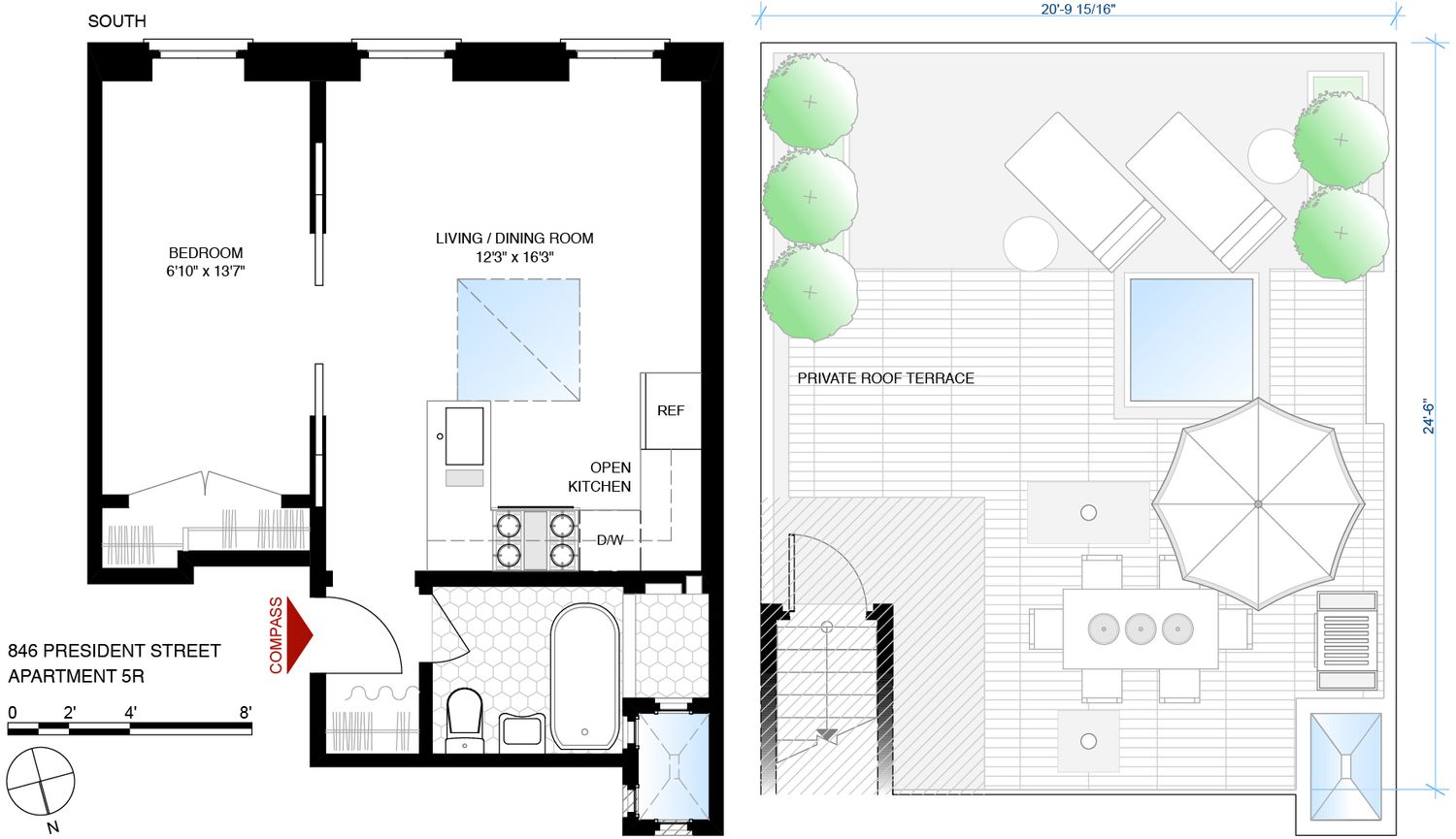 846 President Street 5R