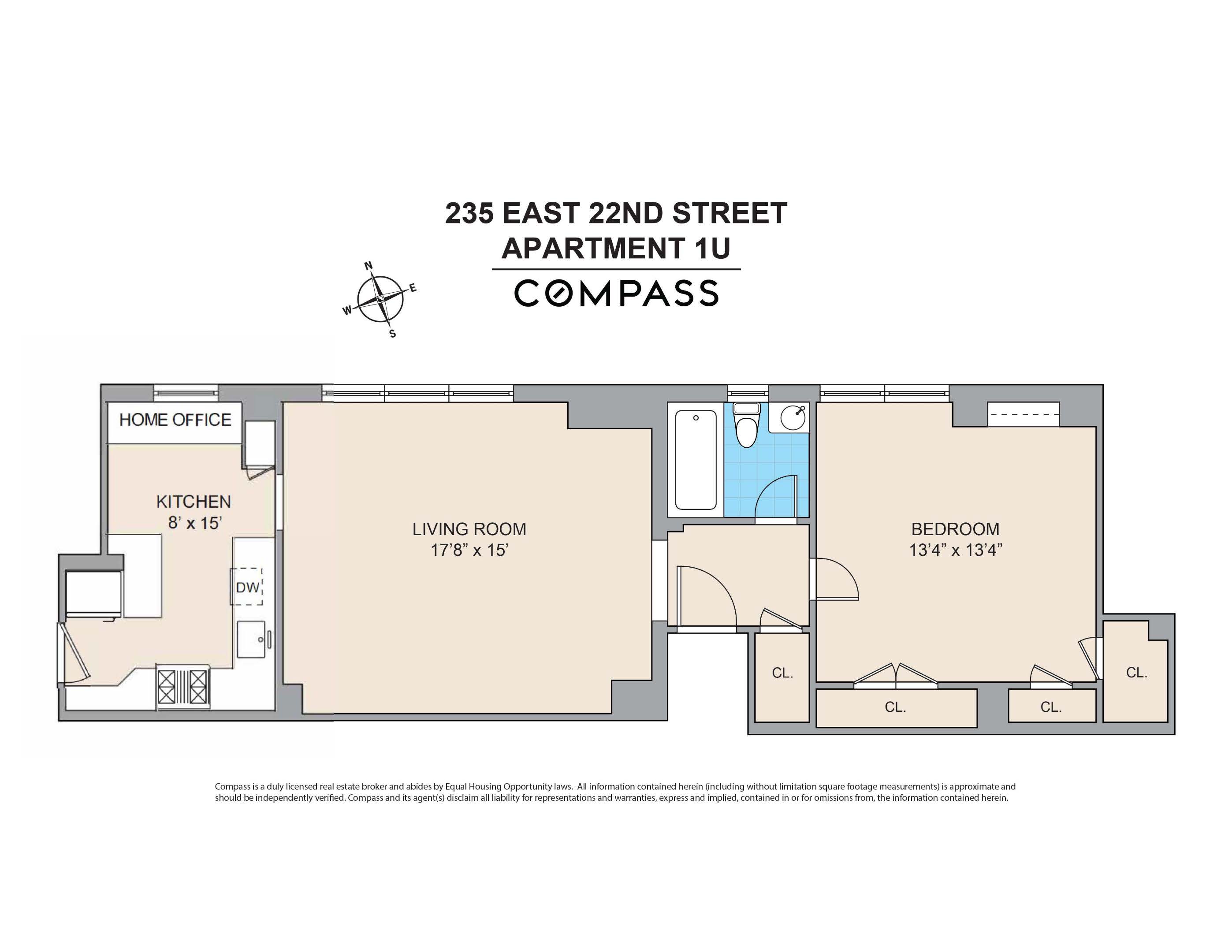 235 E 22nd Street 1U