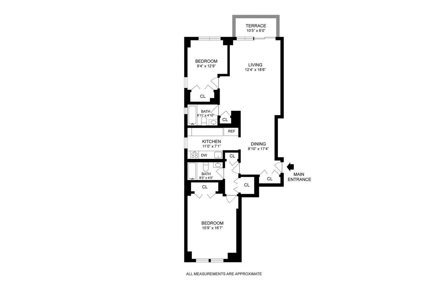 347 W 57th Street 29A